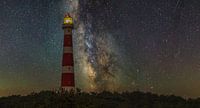 Lighthouse and the Milky Way by Robert Stienstra thumbnail
