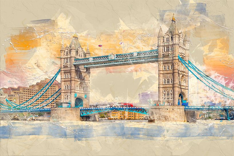 London Tower Bridge by Peter Roder