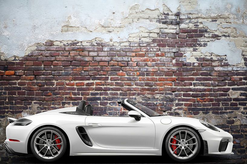 Porsche 718 Spyder, German sports car by Gert Hilbink