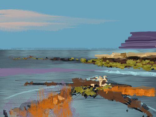 Landschap, adventure trip.