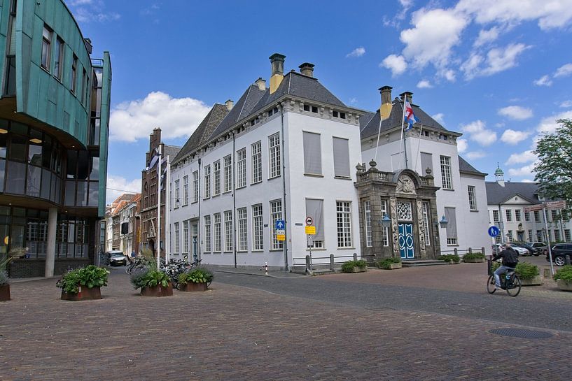 Zutphen's old and new town halls by Henk van Blijderveen