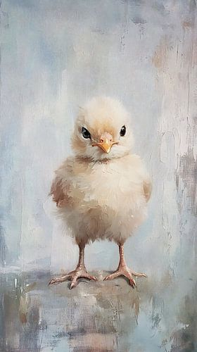 A little chick with a chip on her shoulder.