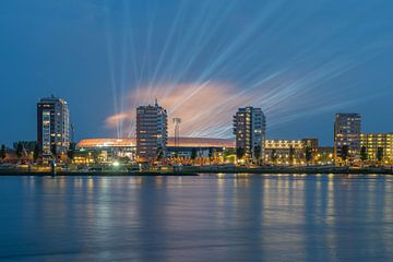 Het Feijenoord Stadion in Rotterdam tijdens de allerlaatste concertreeks in het stadion van MS Fotografie | Marc van der Stelt