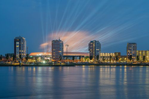 The Feijenoord Stadium in Rotterdam during the very last concert series at the stadium by MS Fotografie | Marc van der Stelt