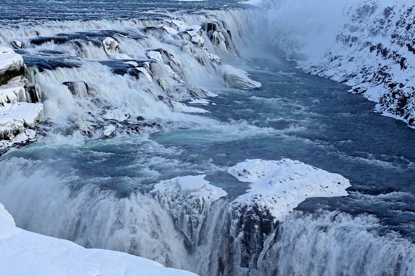 Wasserfall Gulfoss von Antwan Janssen