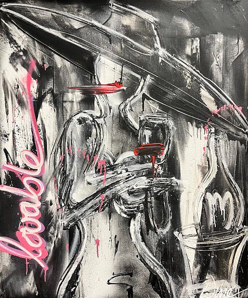 Lovable - by Geoffrey Wine (Wine) by Geoffrey Wijn - WINE ART GALLERY