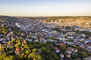 Luftbild Stuttgart Innenstadt aus der Vogelperspektive von Werner Dieterich