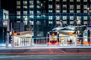 Station de métro à Rotterdam sur Hanno de Vries