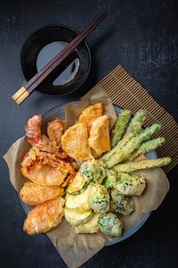 Japanse tempura met groente l Food Fotografie