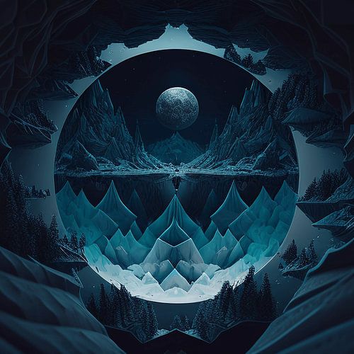 Traumlandschaft Reflexion