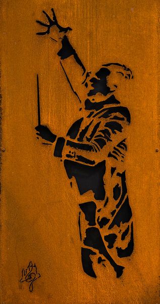 The conductor in steel by Danny den Breejen