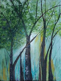 Forêt printanière sur Beeldverhalen