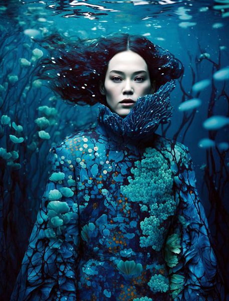 Blue Aquatic Dreams by Jacky