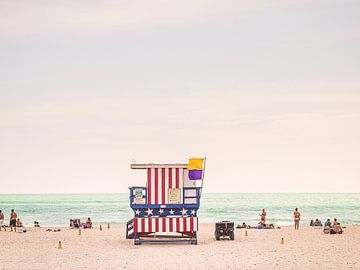 Life Guard Tower I by Michael Schulz-Dostal