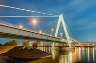 Severinsbrücke in Keulen 's avonds van Michael Valjak thumbnail