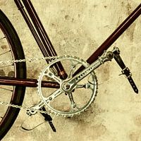 The old racing bicycle
