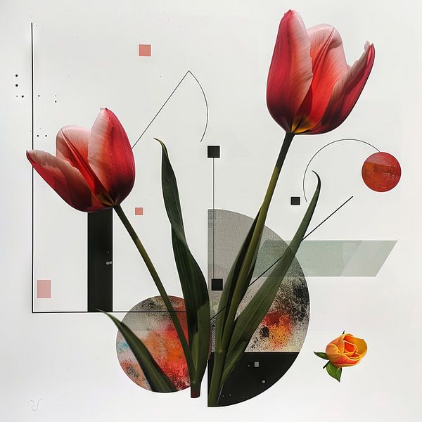 Tulpen - Tulpe von Poster Art Shop