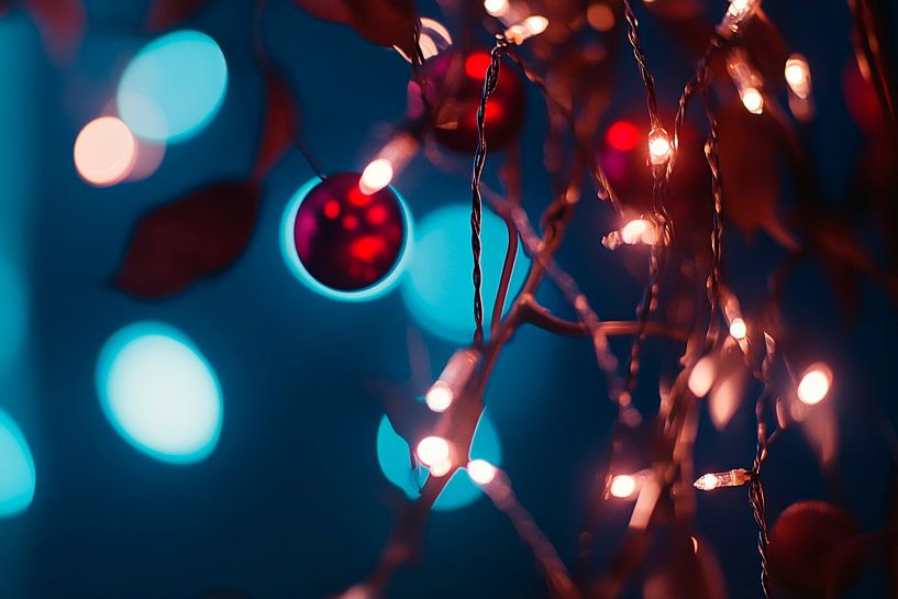 Feestelijke verlichting en decoraties van Poster Art Shop