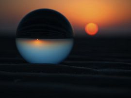 Something different with a sunset by Lex Schulte