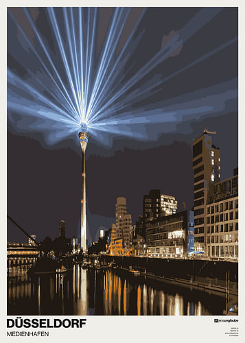 Serie 21 Motiv 31 Düsseldorf (50x70)