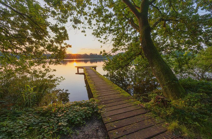 Sunrise Sassenhein - Haren - Groningen (Netherlands) by Marcel Kerdijk