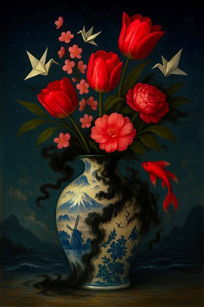 Nature morte... sauf le poisson par Moonheart Artworks