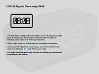 Digital clock display 08 08 15203.10