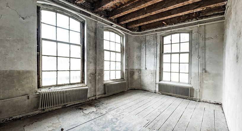 Verlaten schoolgebouw interieur met verval van Sjoerd van der Wal Fotografie