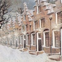 Haarlem Groot Heiligland en hiver vers 1930