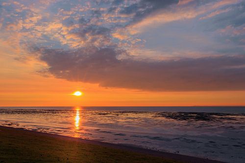 Sonnenuntergang Eemshaven Groningen