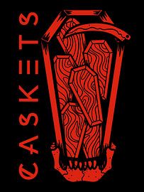 Caskets Red Scary by Rizal Azhari