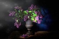 Dreamy still life with purple lilacs . by Saskia Dingemans Awarded Photographer thumbnail