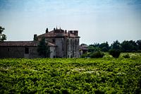 Vieux château de vin en France.