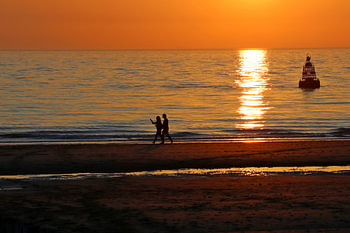 late strandwandeling
