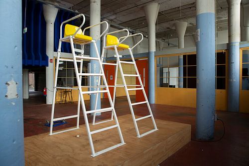 Hoog en droog in de scheidsrechtersstoel