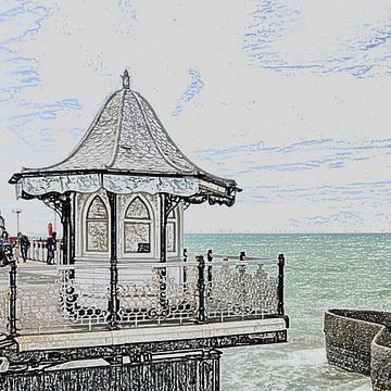 Brighton Pier by Anouk Davidse