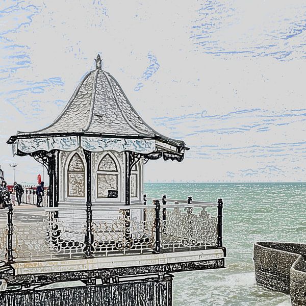 Brighton Pier by Anouk Davidse