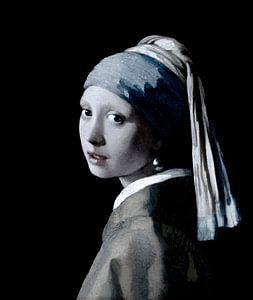 La fille à la boucle d'oreille en perle