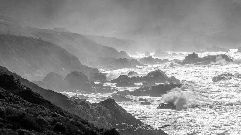 Highway 1 - Californie van Keesnan Dogger Fotografie