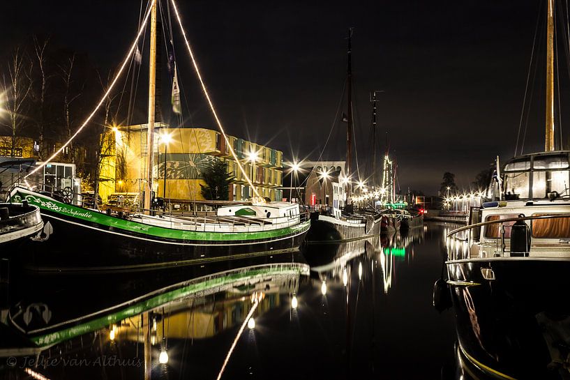 Amersfoort by night by Jellie van Althuis