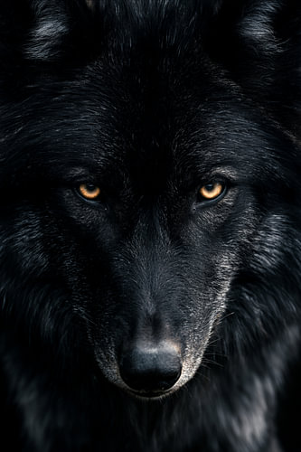 Golden eyes, black soul