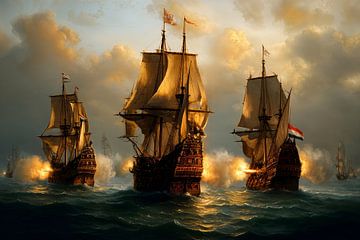 Admiral de Ruyter's victory by Skyfall