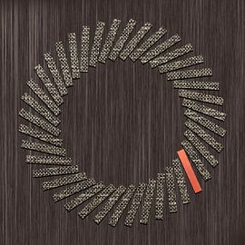 Wabi-Sabi Kunst - Ich bin anders von Studio Pieternel