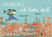 Hamburg I love you by Green Nest thumbnail