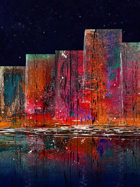Skyline 2021 van Andreas Wemmje