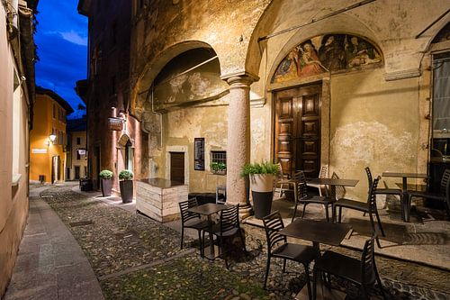 Cosy street in Cannobio, Lake Maggiore
