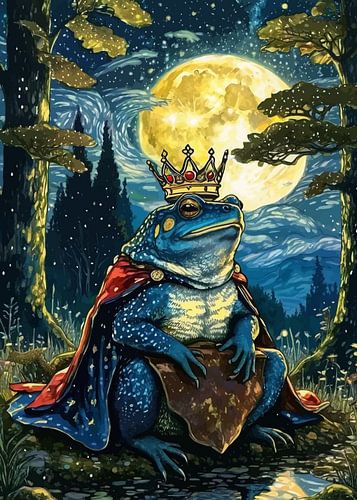Le roi des grenouilles au clair de lune sur MIROKKU