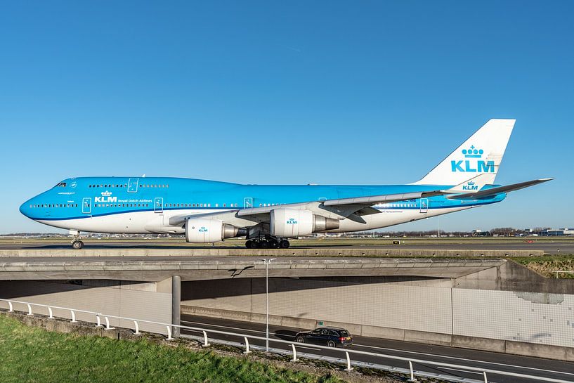 KLM Boeing 747-400  by Jaap van den Berg