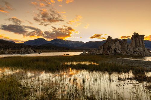 Mono Lake at sunset, California, USA,