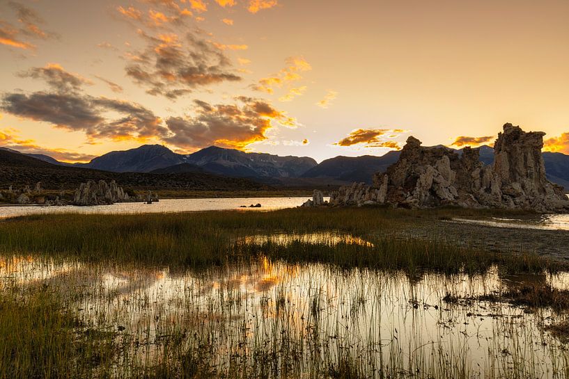 Lac Mono au coucher du soleil, Californie, États-Unis, par Markus Lange